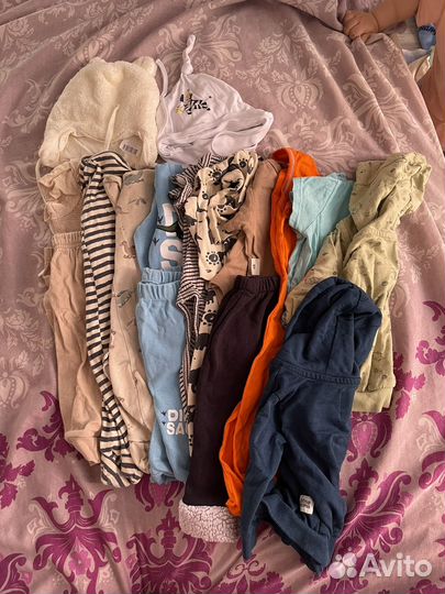 Детские веши пакетом 68 с конвертом