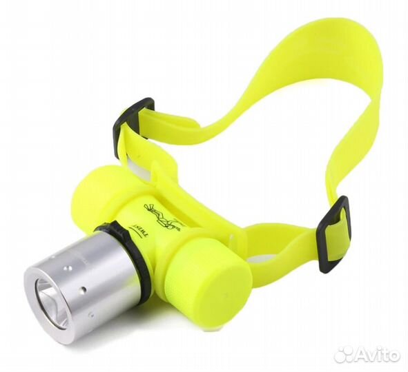Фонарь подводный налобный для дайвинга