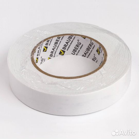 Двухсторонний скотч 25мм х 8м вспененный