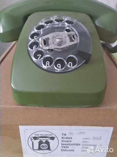 Телефон СССР дисковый