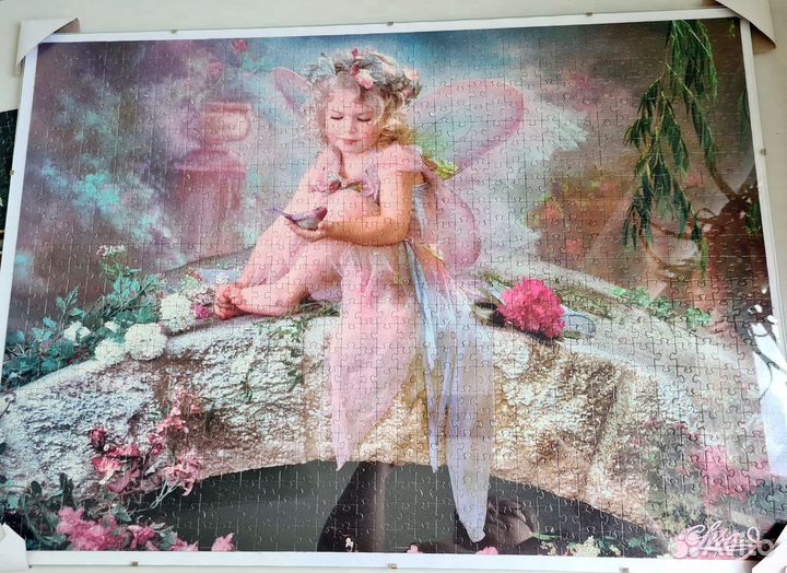 Сборка паззлов и алмазной мозаики на заказ