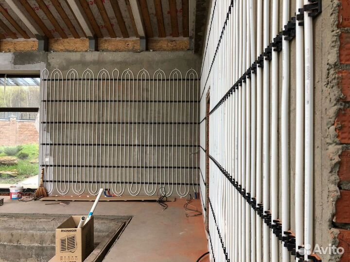 Отопление под ключ, теплый пол, монтаж котельной