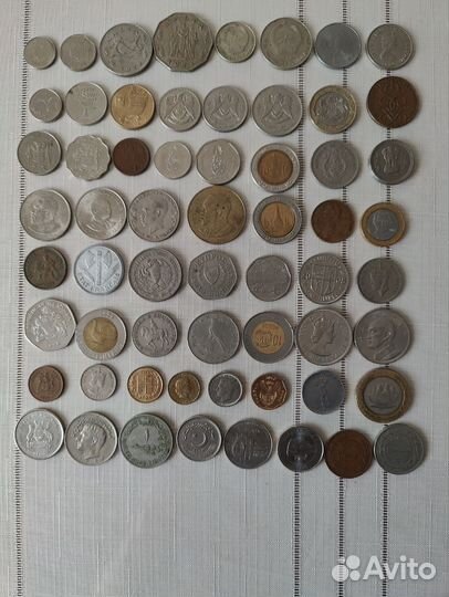 Зарубежные монеты(монеты мира)