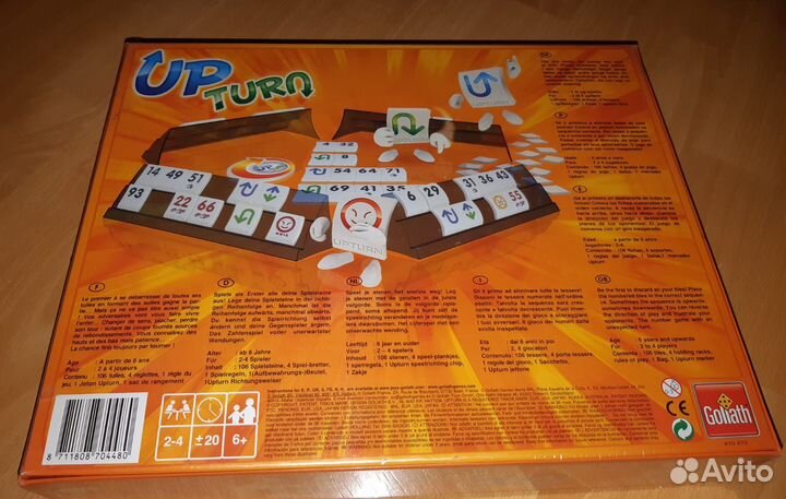 Настольная игра Up turn Goliath новая