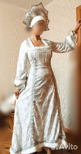 Костюм Снегурочка 44-46-48. Новый