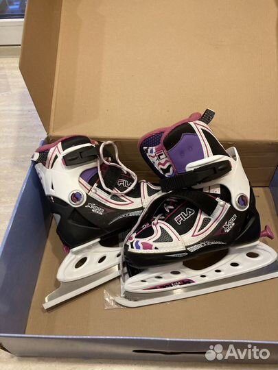 Коньки детские фигурные fila 29-32 размер