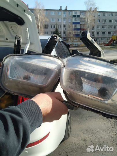 Противотуманные фары kia rio 3