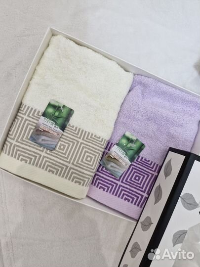 Махровые полотенца новые