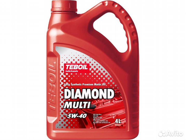 Масло моторное teboil Diamond Multi 5W-40