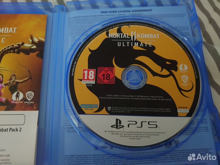 Игра для приставки PS5 MK11