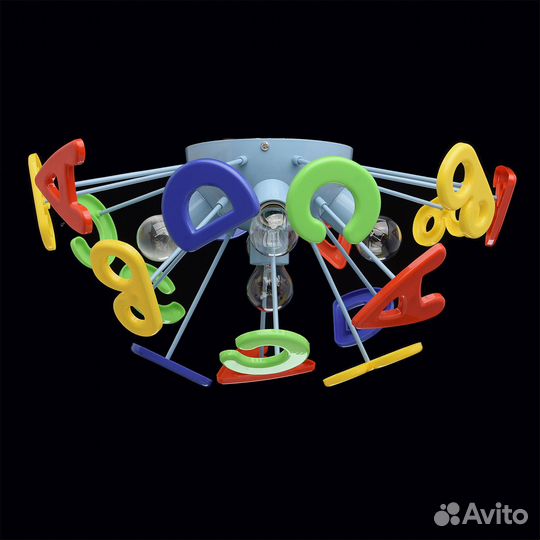 Люстра в детскую Улыбка бренда MW-light