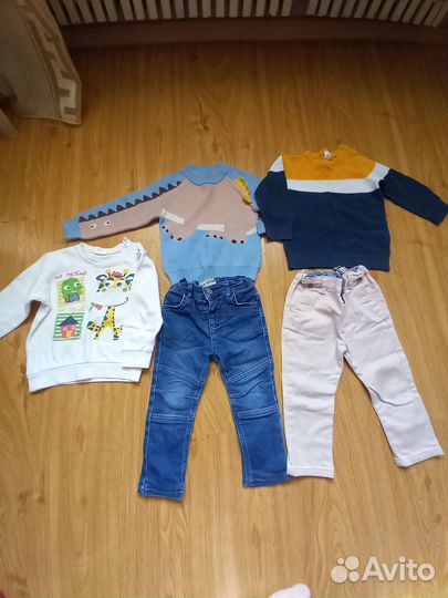 Вещи пакетом для мальчиков 1,2 лет