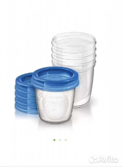 Контейнеры Филипс Авент для хранения грудного моло