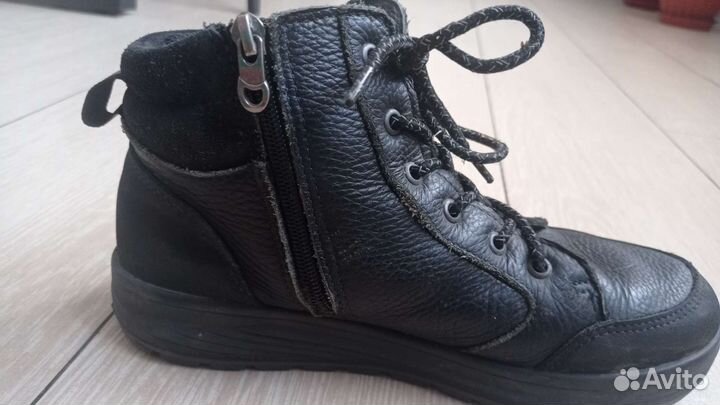Ботинки мужские зимние бу 38 размер. Натуралка