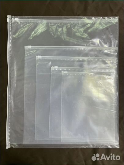 Пакеты слайдер зип лок с бегунком