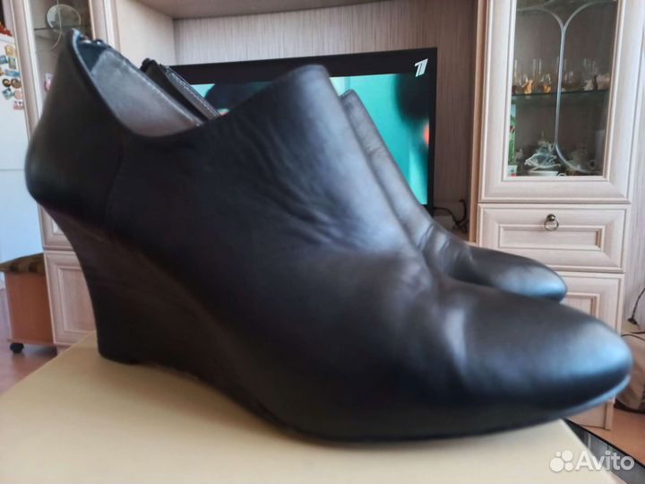 Ботильоны женские 37 размер натуральная кожа