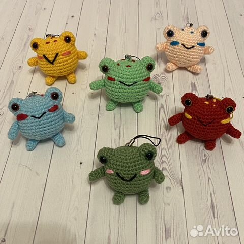Вязаные жабки