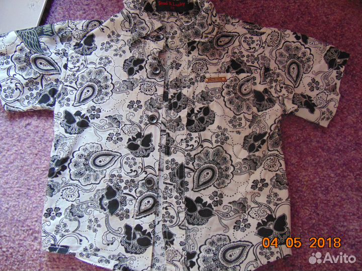 Рубашка на мальчика 4-5 лет