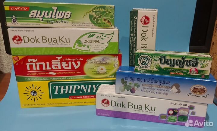 Тайская зубная паста