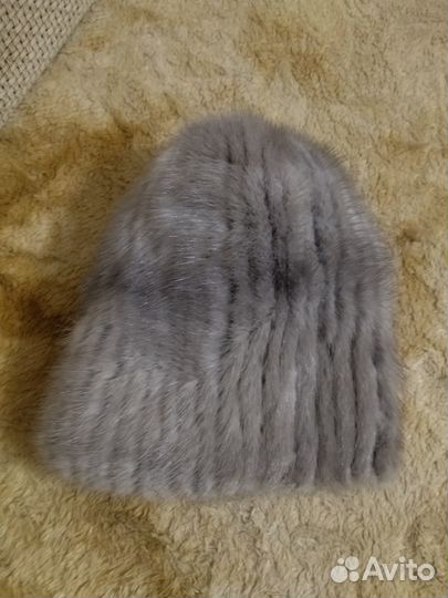 Шапка зимняя меховая женская
