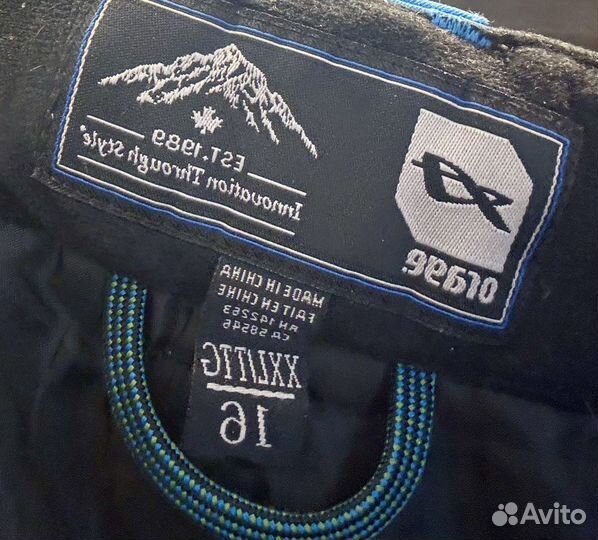 Утепленные брюки горнолыжные