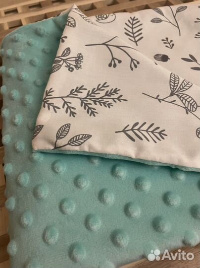 Плед детский плюшевый