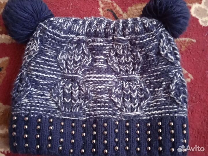 Шапка зимняя для девочки