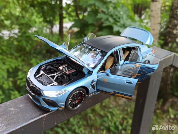 BMW manhart металлическая модель масштабе 1:24