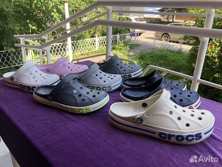 Crocs новые удобные разные 41-43