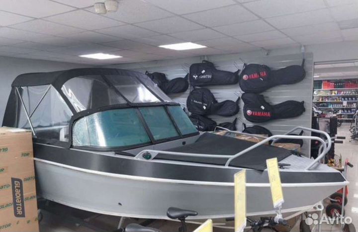 Алюминиевая лодка Volzhanka 51 Fish