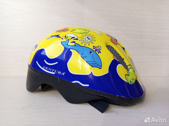 Детский шлем защитный велосипедный