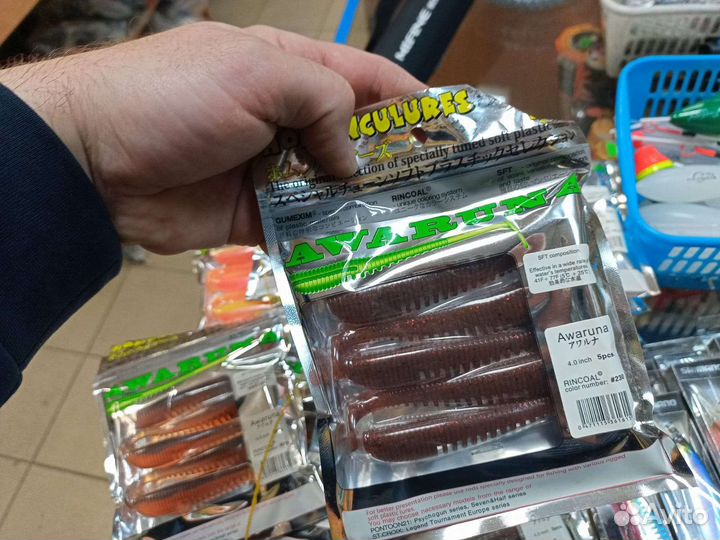 Pontoon21, Виброхвост Awaruna, 4.0'' оригинал