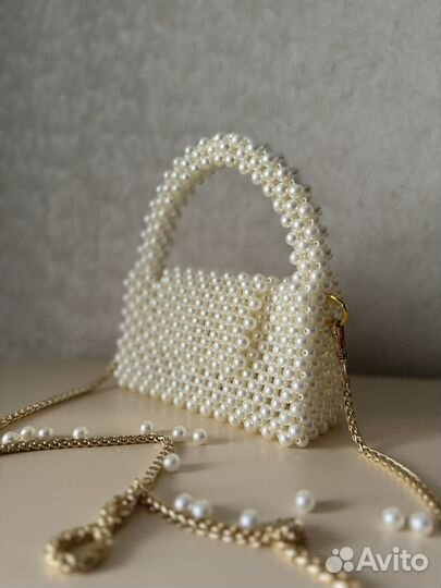 Сумка из бусин ручной работы