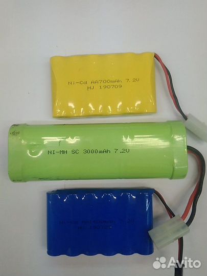 Аккумуляторы для радиоуправляемых игрушек моделей