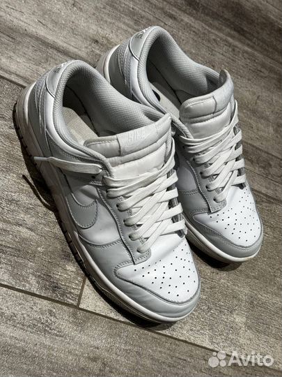 Кроссовки Nike Dunk low Grey Fog