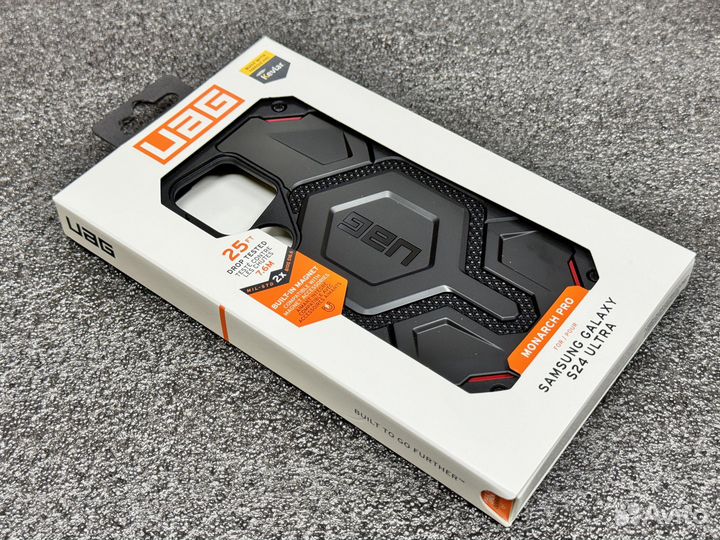 UAG Monarch PRO S24 Ultra MagSafe, Kevlar black