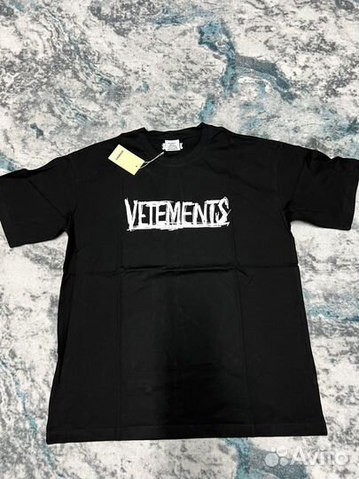 Футболка Vetements World Tour ветмо