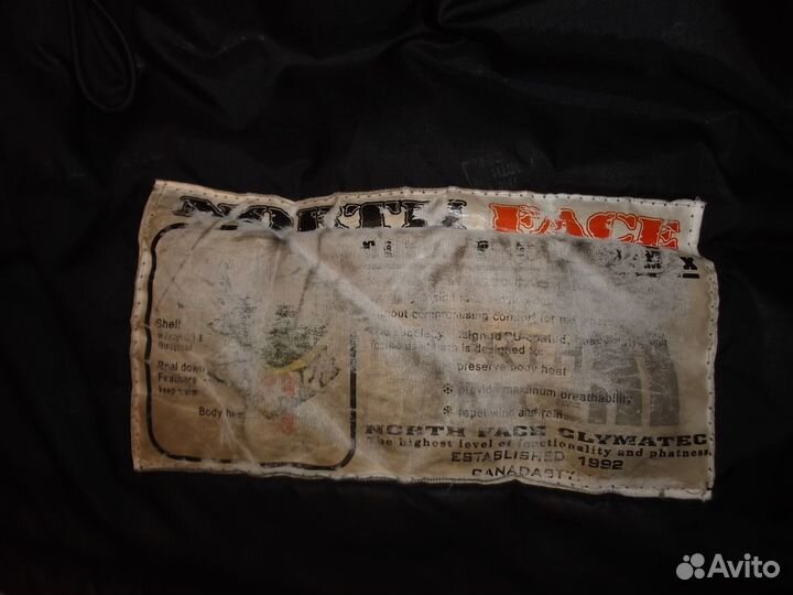 Куртка The North Face Canada Style 1992 года