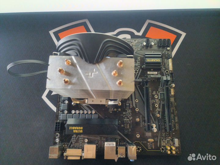 Ryzen 5 5600 + gigabyte b550m + 16гб DDR4