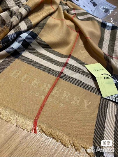 Шарф палантин Burberry, кашемир