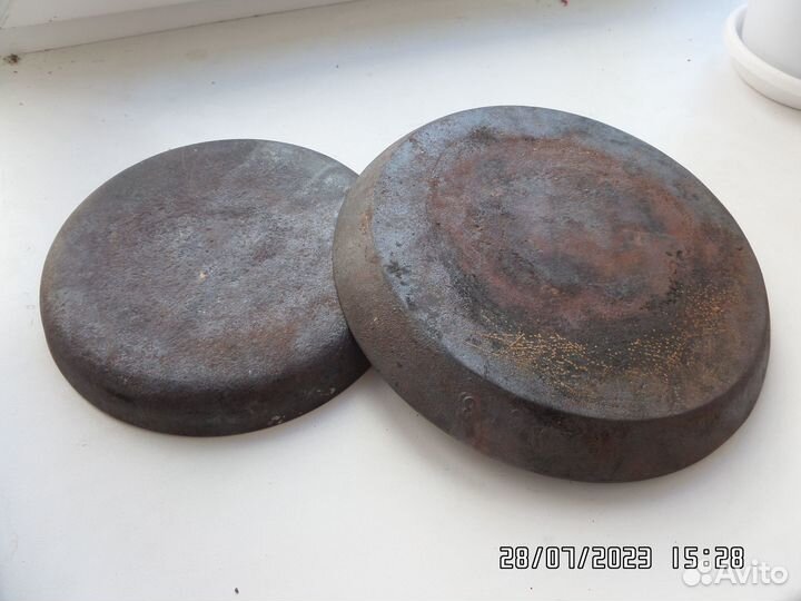 Чугунная сковорода СССР 20 см