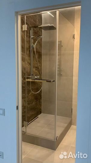 Душевые ограждения с установкой