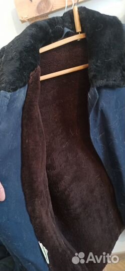 Полушубок из овчины мужской