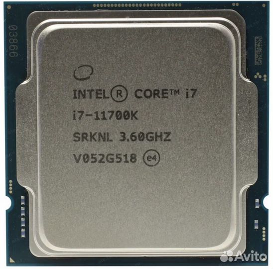 Процессор intel core i7 11700k LGA 1200