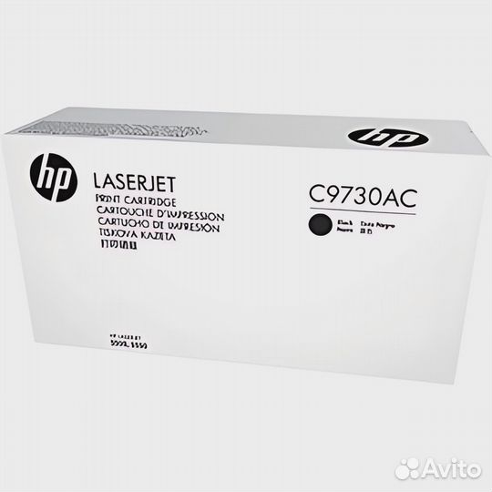 Картридж HP C9730AC 645AC Black черный оригинальн