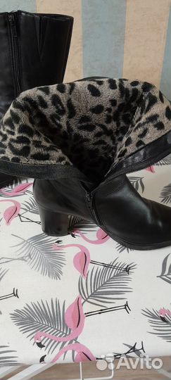 Сапоги женские натуральная кожа