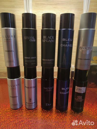 Дезодоранты парфюмированные