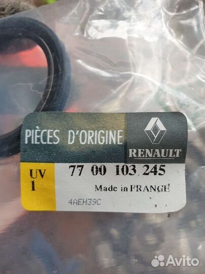 Передний сальник коленвала Renault 7700103245