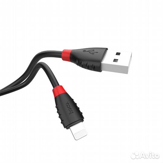 Кабель hoco X27 USB - Lightning 2.4A, 1.2m