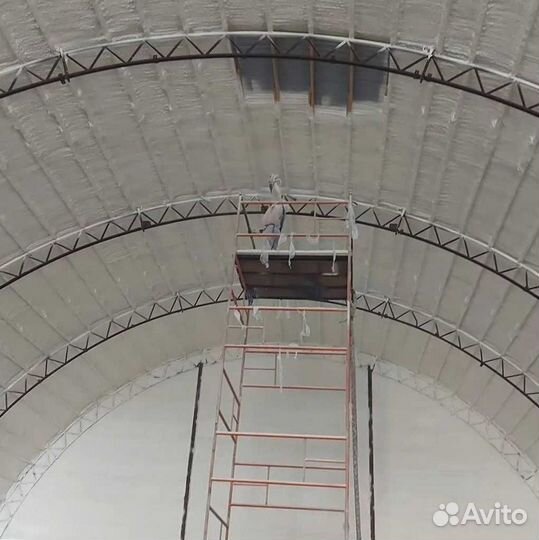 Утепление мансарды дома пенополиуретаном (ППУ)